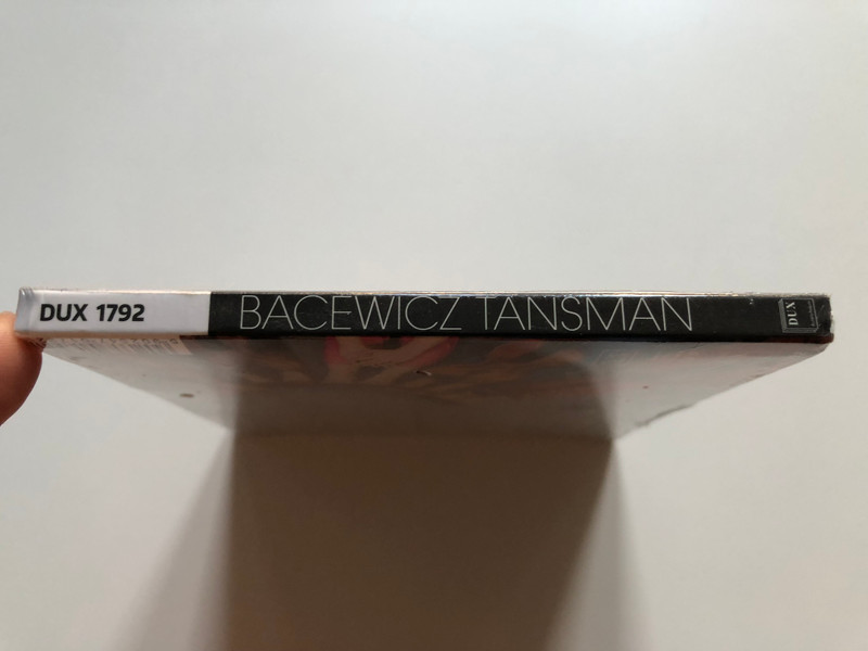 Bacewicz Tansman - Piano Quintets / Julia Kociuban & Messages Quartet / DUX Audio CD 2021 / DUX 1792