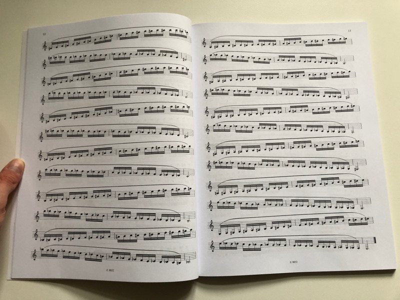 Kovács Béla: Everyday Scale Exercises / for clarinet / Editio Musica Budapest Zeneműkiadó / 1980 / Kovács Béla: Mindennapos skálagyakorlatok / klarinétra