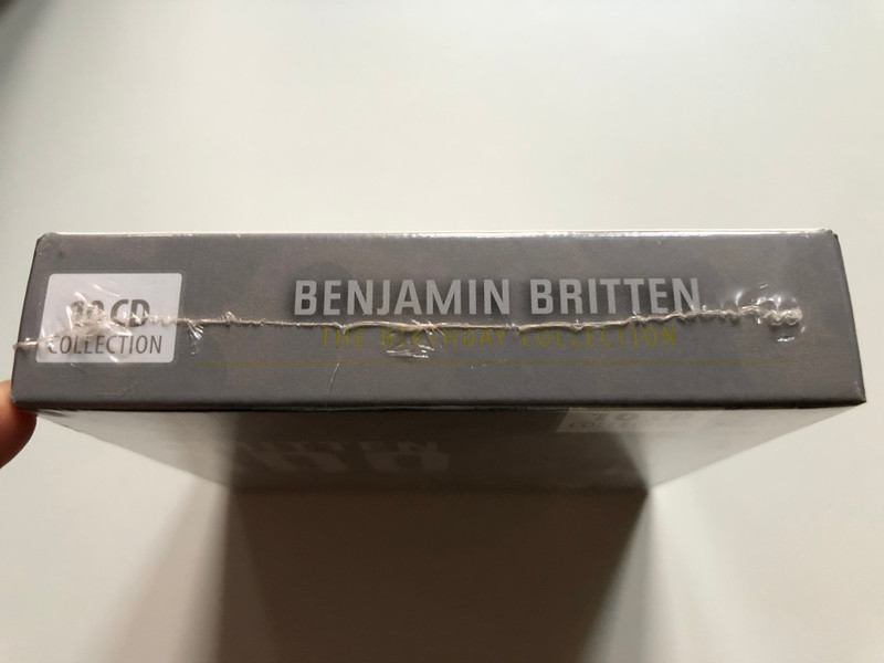 Britten 100: Benjamin Britten - The Birthday Collection / Featuring: Benjamin Britten, Peter Pears, Dennis Brain, Herbert von Karajan, Wiener Sangerknaben / Documents 10x Audio CD Stereo / 600047