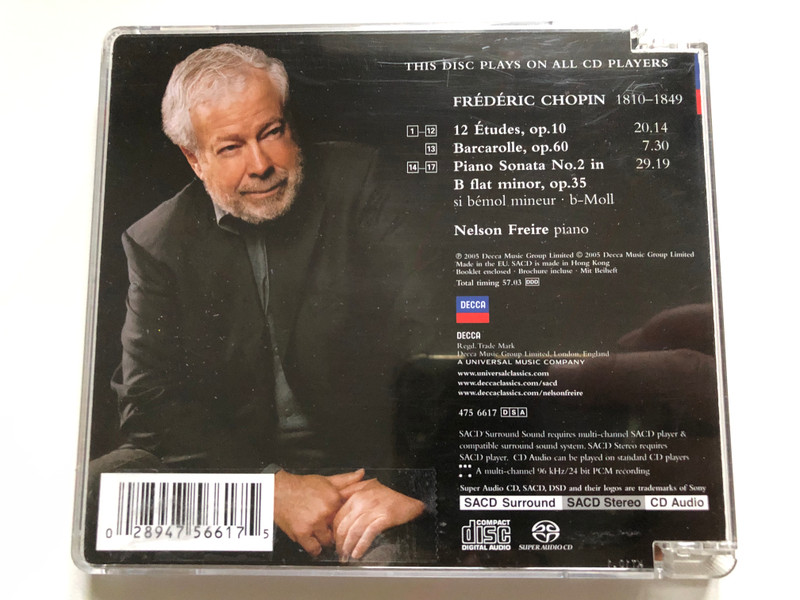 Nelson Freire - Chopin / Decca Audio CD 2005