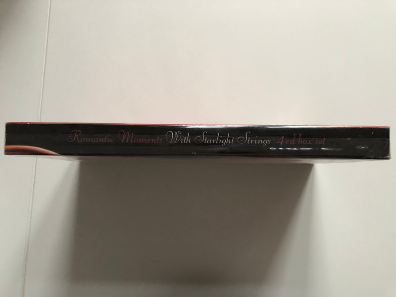 Romantic Moments - With Starlight Strings / 4 Compact discs, over 3 and a half hours, 72 tracks / Love Story, Summertime, Endless Love, Uncained Melody, When I Fall In Love / New Sound 2000 4x Audio CD, Box Set 2002 / NSTBX445