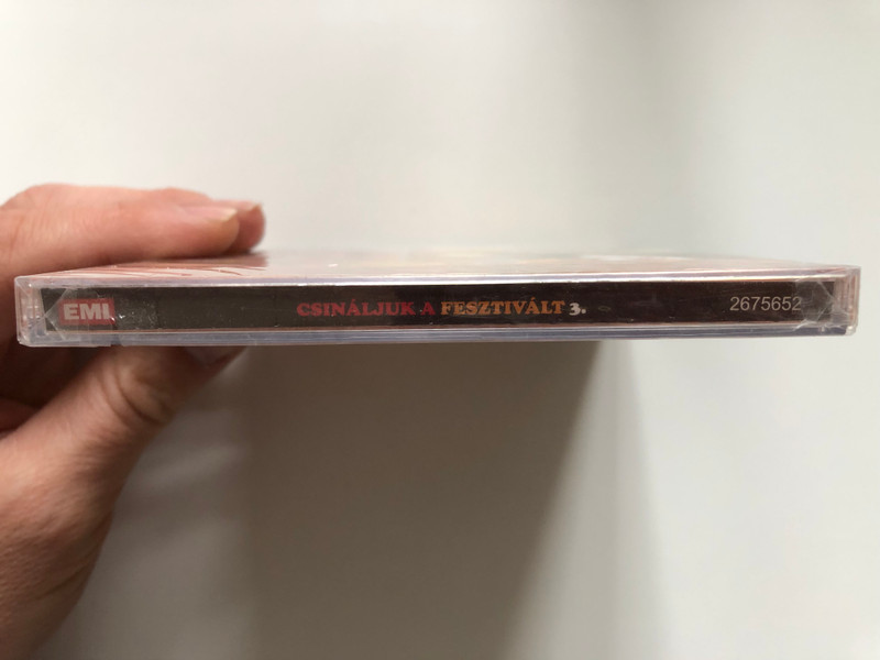 Csinaljuk a Fesztivalt 3. / Magyarorszag legkedveltebb kulfoldi slagerei nepszeru hazai eloadokkal / EMI Audio CD + DVD 2008 / 2675652 (5099926756523)