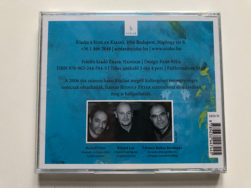 Erlend Loe - Doppler - Hangoskönyv - Rudolf Péter előadásában / Audio Book / Forditotta: Lorincz Balazs Bendegaz / Scolar Audio CD / 9789632447445