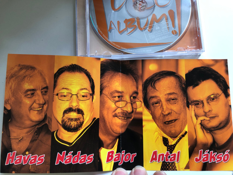 Nádas, Jáksó, Bajor, Antal, Havas – Nagy Vicc Album! I. / Tobb Mint 200 Vicc! / ...avagy, ahogyan ok mondjak... / Universal Music Audio CD 2002 / 066 758-2