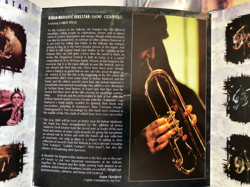 Boban Marković Orkestar Featuring Lajkó Félix – Srce Cigansko / X-Produkció Audio CD 2000 / XP 005