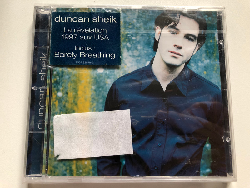 Duncan Sheik - La revelation 1997 aux USA, Inclus: Barely Breathing / Atlantic Audio CD 1996 / 7567-82879-2