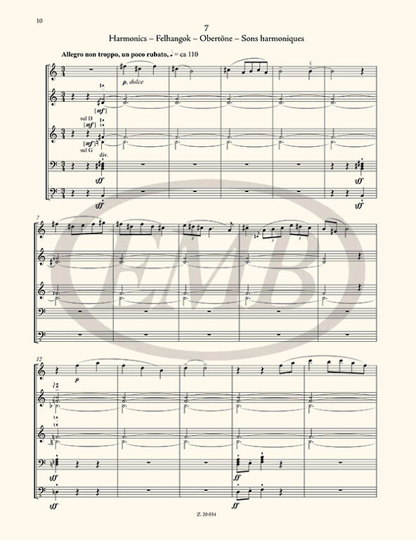 The Microcosm of String Ensemble Music 4 / based on Béla Bartók's Mikrokosmos for string orchestra / Sheet music and download code / Author: Bartók Béla / Selected and transcribed by Soós András / Editio Musica Budapest Zeneműkiadó / 2022 / A vonós kamarazene mikrokozmosza 4