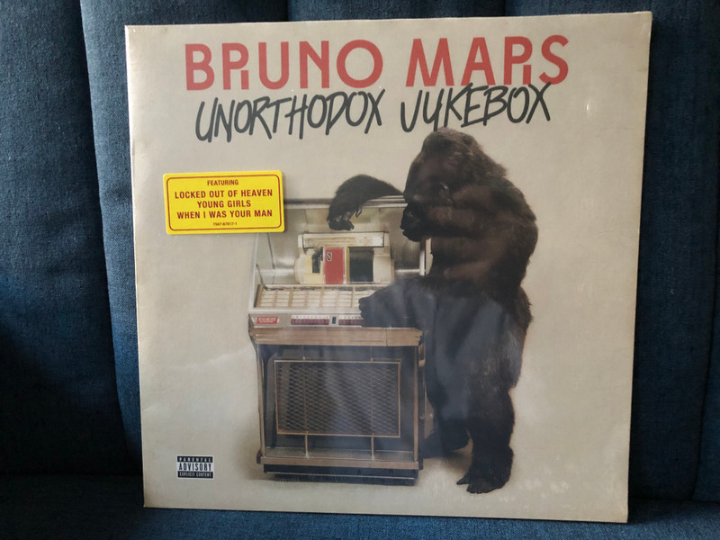 Bruno Mars – Unorthodox Jukebox / Featuring Locked Out Of Heaven, Young Girls, When I Was Your Man / Atlantic Audio CD 2012 / Atlantic LP 2012 / 7567-87617-1