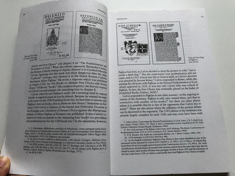 The Bondage and Liberation of the Will by John Calvin / A defence of the orthodox doctrine of human choice against Pighius / Translated by G.I. Davies / Paperback / Baker Books (080102076X)