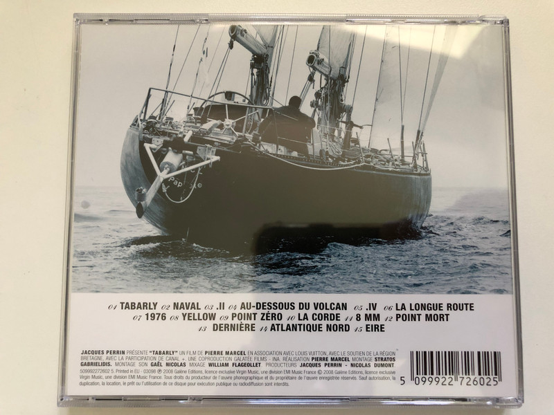 Tabarly - Musique Yann Tiersen / Virgin Audio CD 2008 / 5099922726025