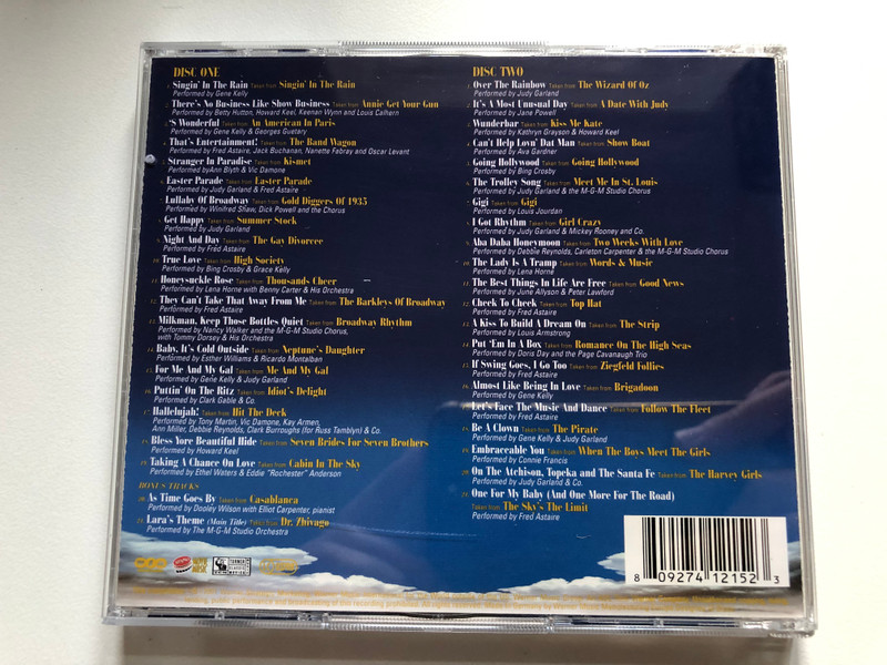 Musical Wonderland (Music From The Original Motion Pictures Digitally Remastered) - Singin' In The Rain; Easter Parade; High Socitey; The Wizard Of Oz; For Me And My Gal; Show Boat / Warner Strategic Marketing 2x Audio CD 2001 / 0927 41215-2