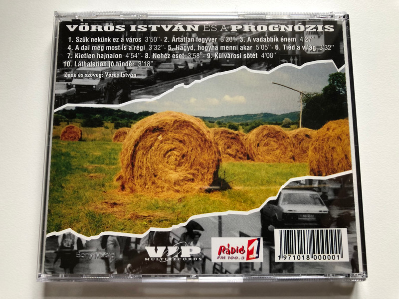 Vörös István És A Prognózis – Szűk Nekünk Ez A Város / VIP Multirecords Audio CD / VIPCD 9701