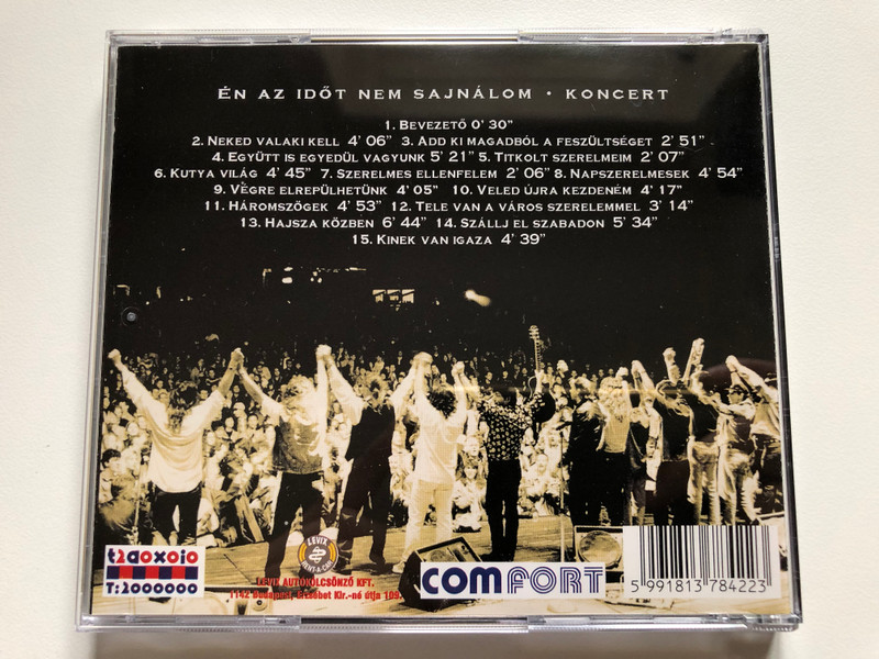 Voros Istvan es a Prognozis Koncert - En Az Idiot Nem Sajnalom / Gong Audio CD 1996 / HCD 37842