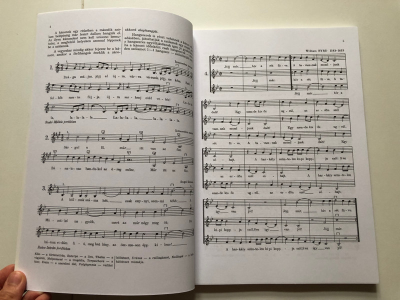 LET US SING AND PLAY MUSIC / Solfege Exercise Book / Edited by Irsai Vera, Agócsy László / Editio Musica Budapest Zeneműkiadó / 1962 / ÉNEKELJÜNK, MUZSIKÁLJUNK / Szolfézs példatár, alsófok IV. kötet / Szerkesztette Irsai Vera, Agócsy László (9790080028285)