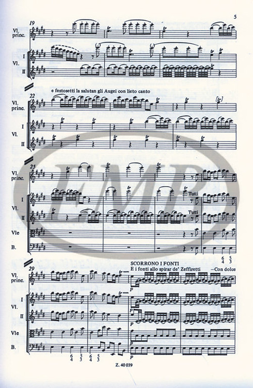 Vivaldi, Antonio: Le quattro stagioni 4 concerti per violino, archi e organo (o cembalo) / pocket score / Edited by Fodor Ákos / Editio Musica Budapest Zeneműkiadó / 1983 / Közreadta Fodor Ákos