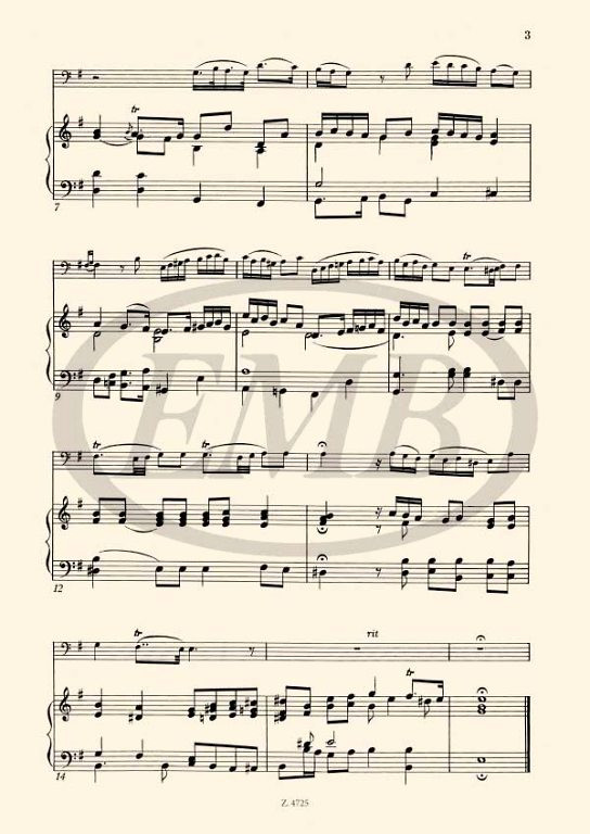 Marcello, Benedetto: Sonata / Transcription and Continuo by Rudas Imre / Editio Musica Budapest Zeneműkiadó / 1965 / Átírta és a continuót kidolgozta Rudas Imre 