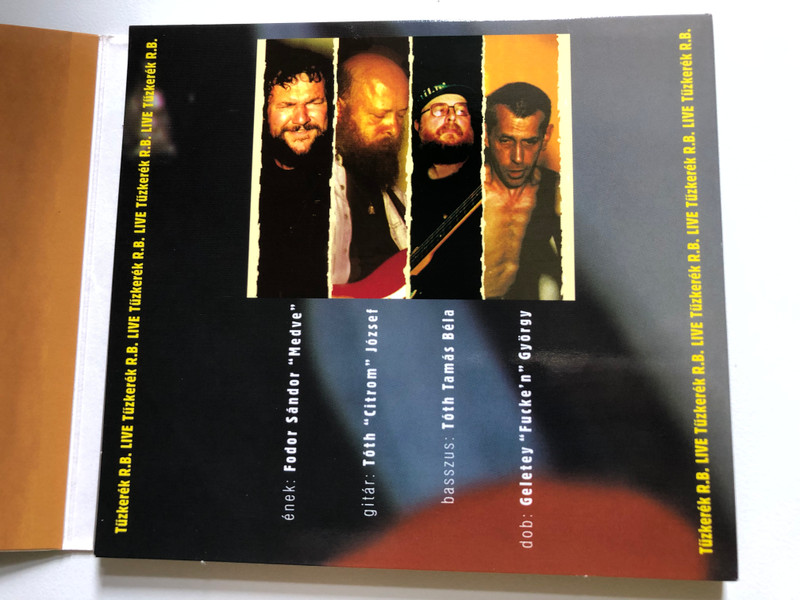 16 Tonna... - Tűzkerék R.B. / Tűzkerék R.B. Live / Crossroads Records Audio CD 1999 / CRCD 033