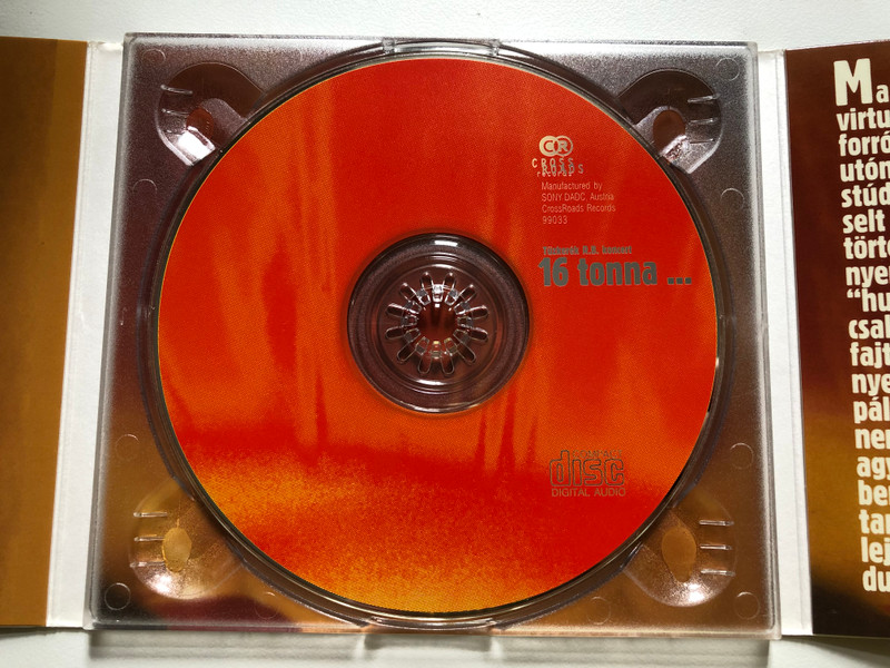 16 Tonna... - Tűzkerék R.B. / Tűzkerék R.B. Live / Crossroads Records Audio CD 1999 / CRCD 033