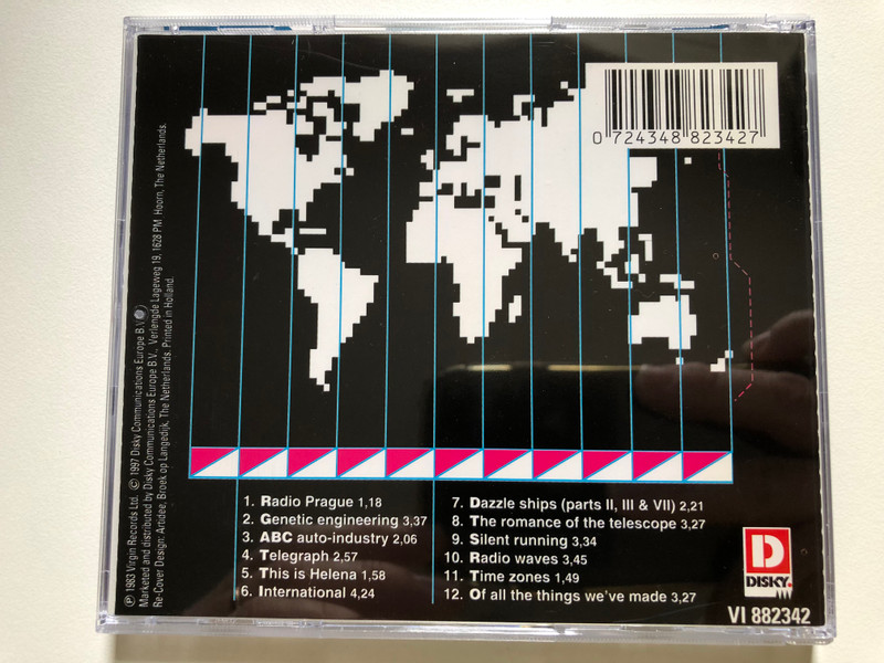 Orchestral Manoeuvres In The Dark – Dazzle Ships / Disky Audio CD 1997 / VI 882342