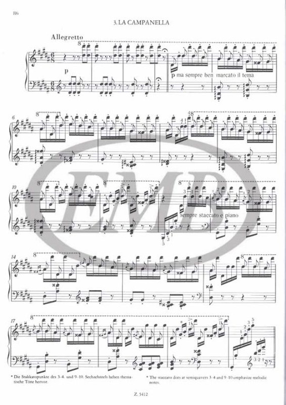 Liszt Ferenc: Studies II (I/2) / Trois Études de Concert, Ab irato, Két koncertetűd, Paganini-etűdök / Edited by Szelényi István, Gárdonyi Zoltán / Editio Musica Budapest Zeneműkiadó / 1970 / Közreadta Szelényi István, Gárdonyi Zoltán 