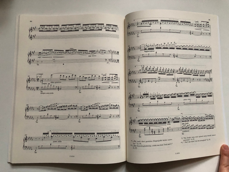 Franz Liszt – Einzelne Charakterstücke I / Individual Character Pieces I / Sheet Music (9790080062166)