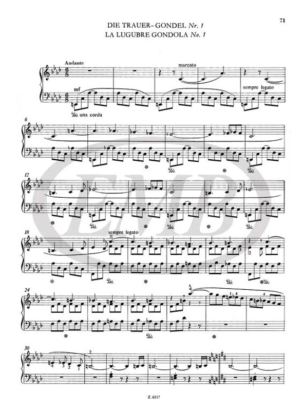 Liszt Ferenc: Individual Character Pieces II (I/12) / Edited by Sulyok Imre, Mező Imre / Editio Musica Budapest Zeneműkiadó / 1978 / Közreadta Sulyok Imre, Mező Imre 