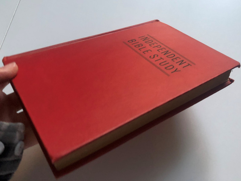 Independent Bible Study by Irving L. Jensen / Using the Analytical chart and the inductive method / Moody Press Chicago 1963 / Hardcover (63-12114)