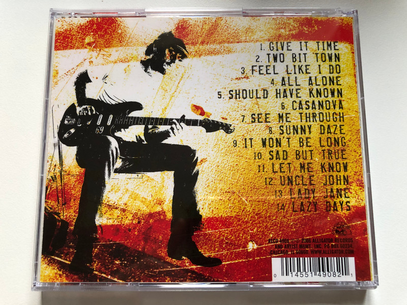 Eric Lindell – Change In The Weather / Alligator Records Audio CD 2006 / ALCD 4908