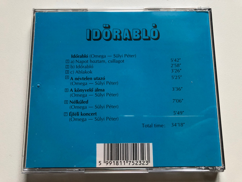 Omega 7 - Idörabló / Mega Audio CD 1993 / HCD 17523