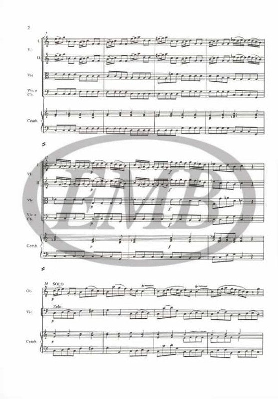 Vivaldi, Antonio: Concerto in do maggiore / per oboe, archi e cembalo RV. 451 (F. VII. No. 4, P.V. 44) / score / Edited by Károlyi Pál / Editio Musica Budapest Zeneműkiadó / 1973 / Közreadta Károlyi Pál