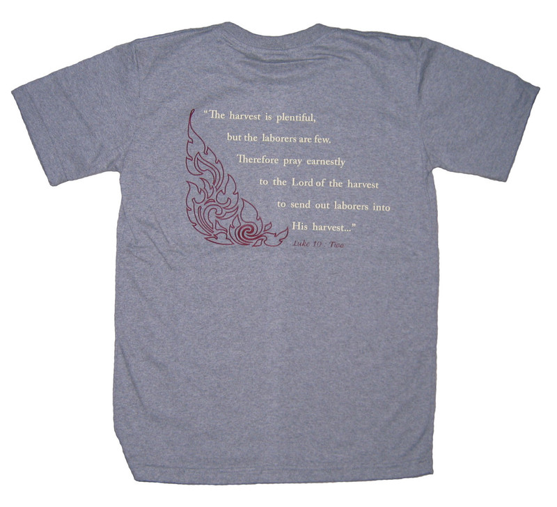 PRAY FOR THAILAND front / LUKE 10:2 The Harvest is plentiful back 1