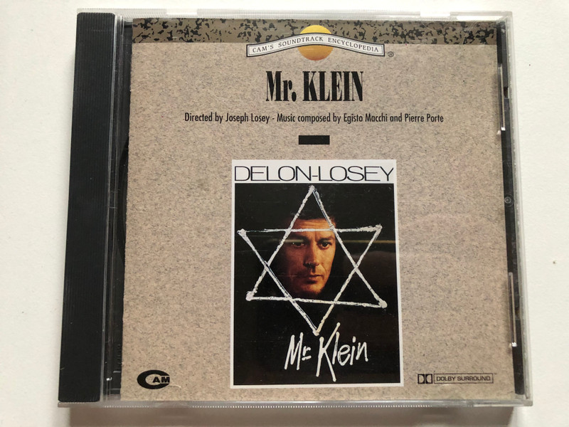 Mr. Klein - Directed by Joseph Losey, Music Composed by Egisto Macchi/Pierre Porte / Cam's Soundtrack Encyclopedia / CAM Audio CD 1992 / CSE 015