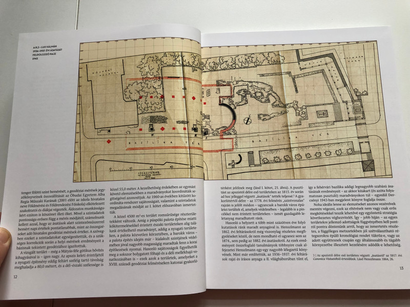 A Székesfehérvári Királyi Bazilika Építéstörténete II/2A-2B by Szabó Zoltán / Balassi Kiadó 2018 / Architectural history of the Royal Basilica of Székesfehérvár volumes 2a & 2b / Hardcover / Ecclesia Beatae Mariae Virginis Albaeregalis (9789634560296)
