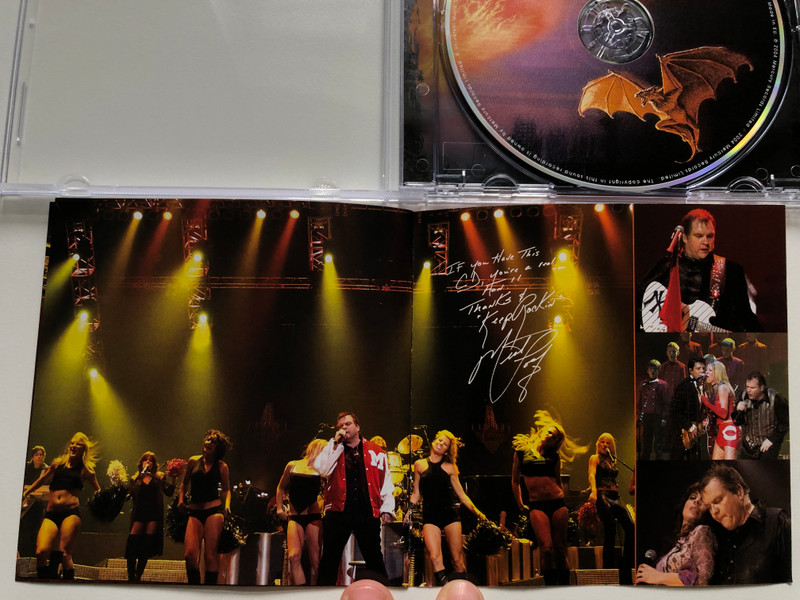 Meat Loaf With The Melbourne Symphony Orchestra – Bat Out Of Hell Live  Mercury Audio CD 2004