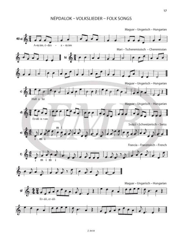 Nagy Erzsébet, Mosóczi Miklós: Guitar Tutor 1 / Expanded, revised edition / Editio Musica Budapest Zeneműkiadó / 1980 / Bővített, átdolgozott kiadás 