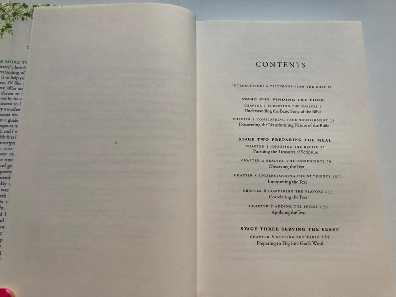 Searching the Scriptures by Charles R. Swindoll / Find the nourishment your soul needs / Tyndale House Publishers / Hardcover / Dedicated copy (9781414380650)