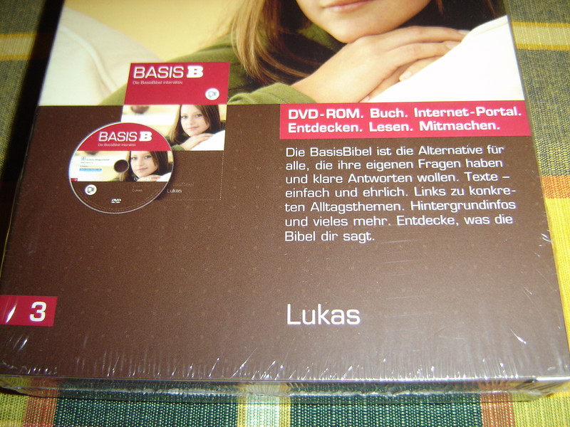 German Interactive Bible LUKAS / Basis B / Die BasisBibel interaktiv / DVD-ROM