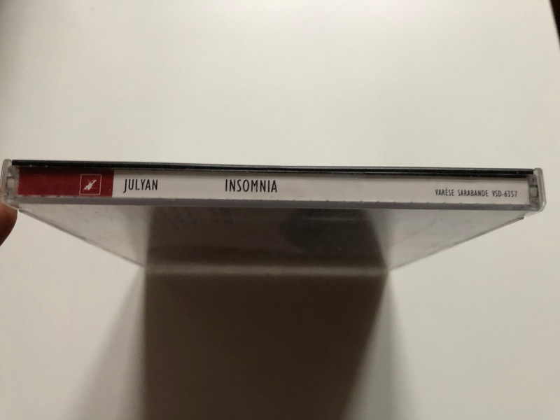 Insomnia (Original Motion Picture Soundtrack) - Music Composed by David Julyan / Varèse Sarabande Audio CD 2002 / VSD-6357