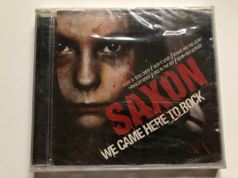 Saxon – We Came Here To Rock / Rock'n Roll Gypsy; Play It Loud; Power And The Glory; Midnight Rider; Fire In The Sky; Denim And Leather / Eurotrend Audio CD / CD 142.365