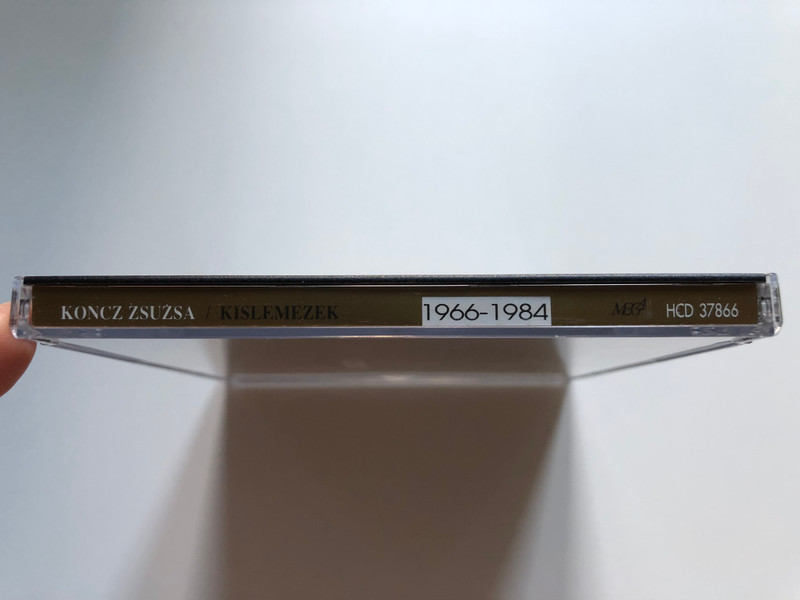 Koncz Zsuzsa – Válogatott Kislemezek / Mega Audio CD 1996 / HCD 37866