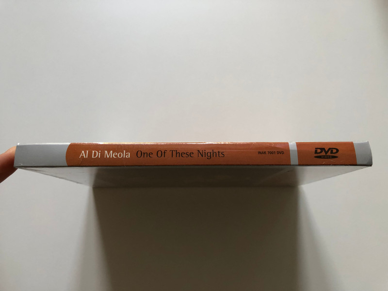  Al Di Meola Featuring: Ernie Adams - Gumbi Ortiz - Mario Parmisano - Sturcz String Quartet – One Of These Nights / In-Akustik DVD 2005 (707787700177)
