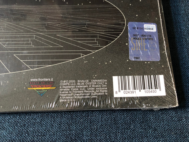 Blue Öyster Cult – 45th Anniversary Live In London / Frontiers Music SRL 2x LP 2020 / FR LP 1054