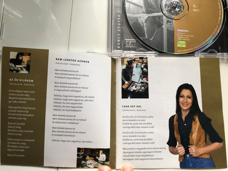 Koncz Zsuzsa – X / Hungaroton Audio CD 2002 / HCD 71110