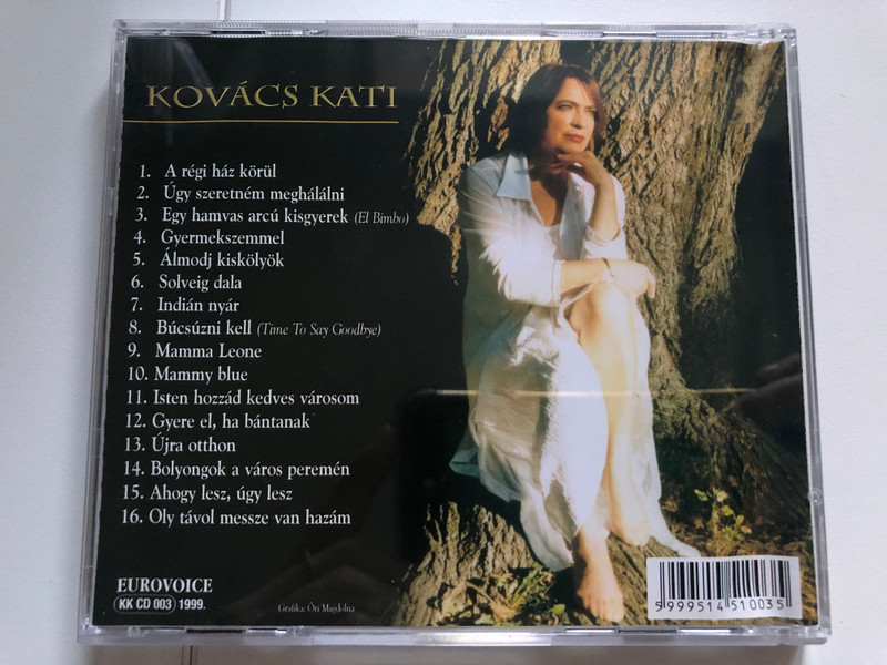  Kovács Kati – Édesanyámnak Szeretettel / Eurovoice Audio CD 1999 / KK CD 003 (5999514510035)
