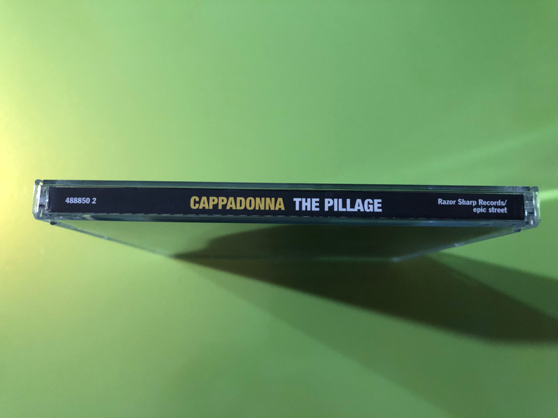 Cappadonna (Wu-Tang Productions Presents) – The Pillage / With Guest Appearances by Method Man, Ghostface Killah & Raekwon, Plus Exclusive Bonus Track ''97 Mentality'' / Razor Sharp Records Audio CD 1998 / 488850 2