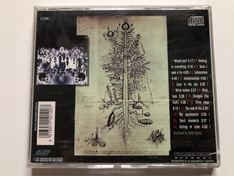 Fatal Opera – The Eleventh Hour / Progressive Power Metal From Florida Feat. Ex-Megadeth Drummer Gar Samuelson / Massacre Records Audio CD 1997 / MAS CD0120