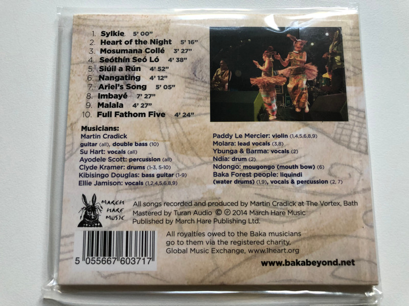 Baka Beyond – After The Tempest / March Hare Music Audio CD 2014 / MAHA CD36