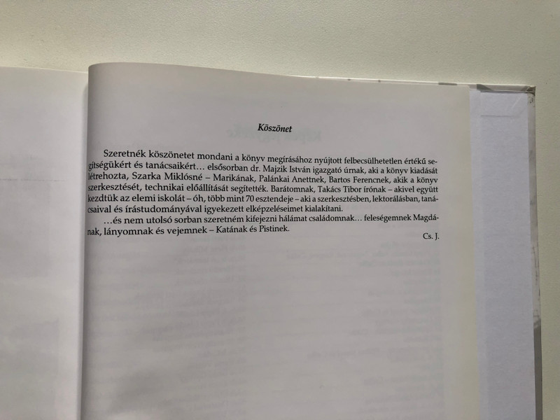 Csőke - Mesélő filmkockák / Bába Kiadó 2007 / Hardcover / József Csőke 