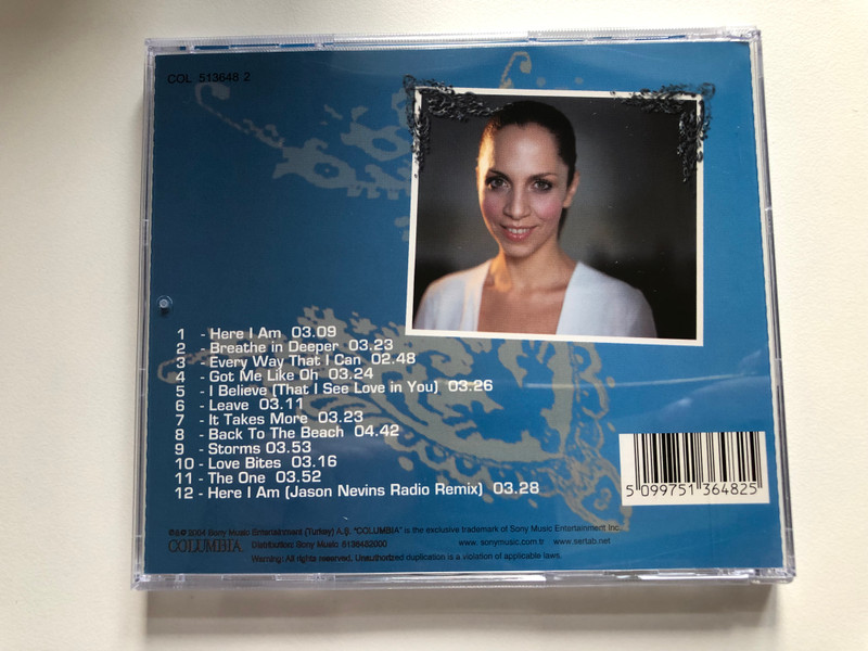 Sertab – No Boundaries / Columbia Audio CD 2004 / COL 513648 2