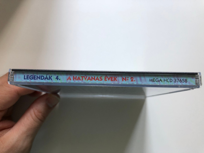 Legendák  - A Hatvanas Évek № 2. / Nekünk Találkozni Kellett; Csavard Fel A Szőnyeget; Légy Jó Kicsit Hozzám; Fekete Vonat; Isten Véled, Édes Piroskám / Mega Audio CD 1993 / HCD 37658